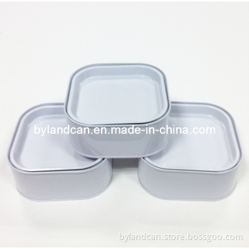 Square Tin Can for Packaging Car Wax